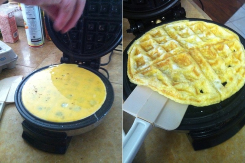 Te sorprenderá la variedad de platos que se pueden cocinar en una gofrera normal.