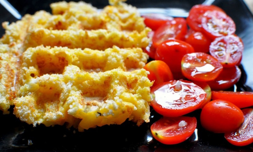 Te sorprenderá la variedad de platos que se pueden cocinar en una gofrera normal.