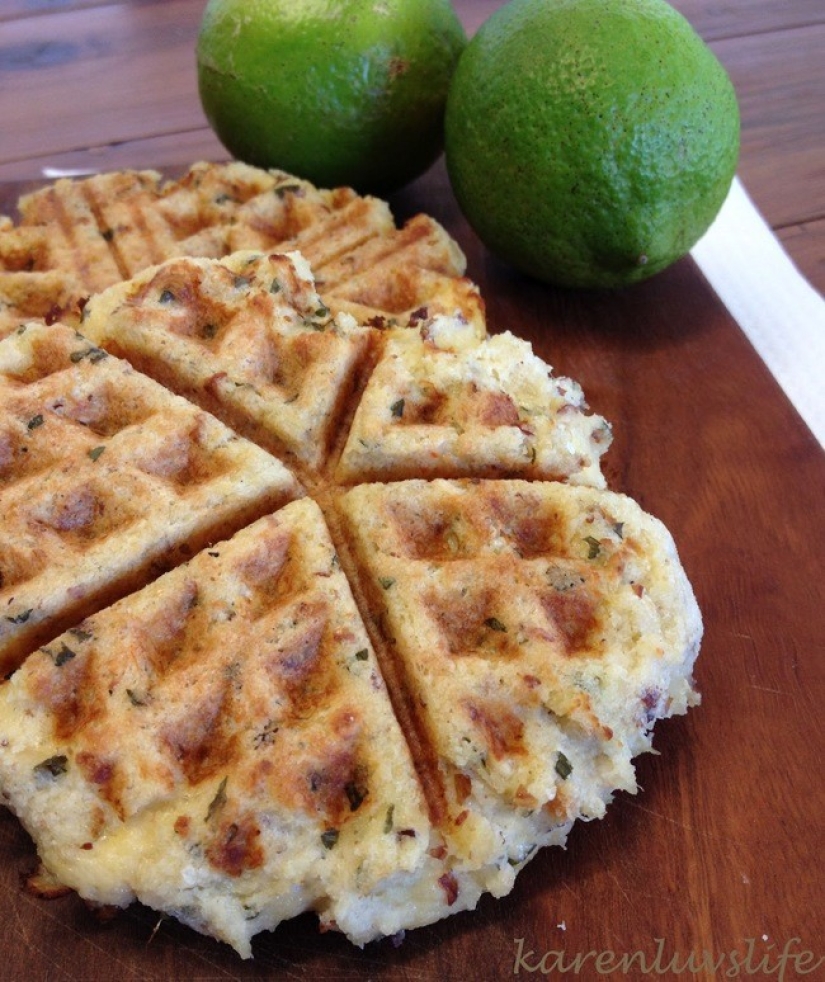 Te sorprenderá la variedad de platos que se pueden cocinar en una gofrera normal.