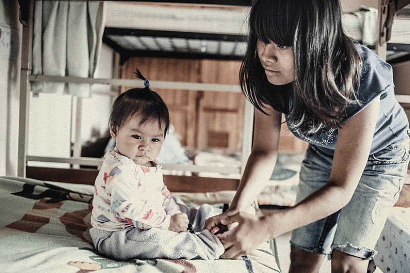 Teenage mothers of Honduras