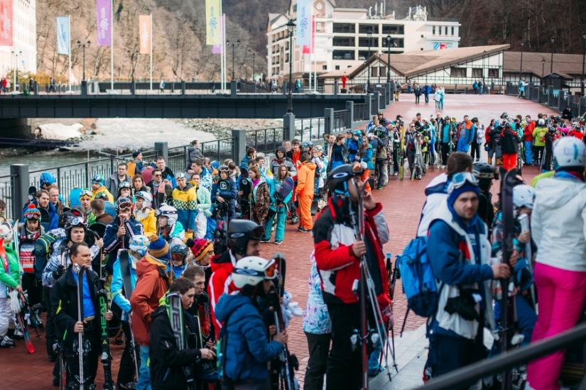 Telecom-expedition "Megaphone on top"