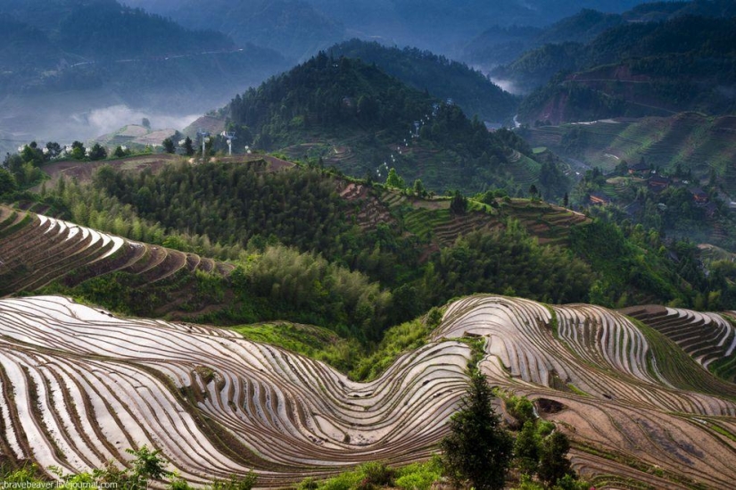 Terrazas de arroz en Longsheng Terrazas de arroz en Longsheng