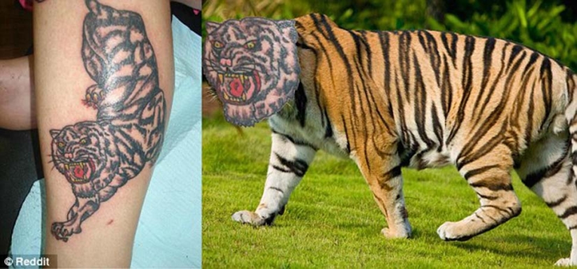 Terribly bad tattoos on the skin and in life Terribly bad tattoos on the skin and in life