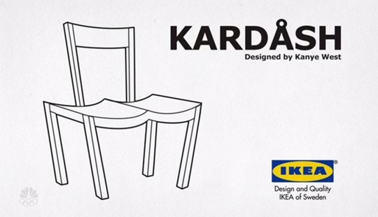 That's such a Kardashian! IKEA and its fans troll Kanye West