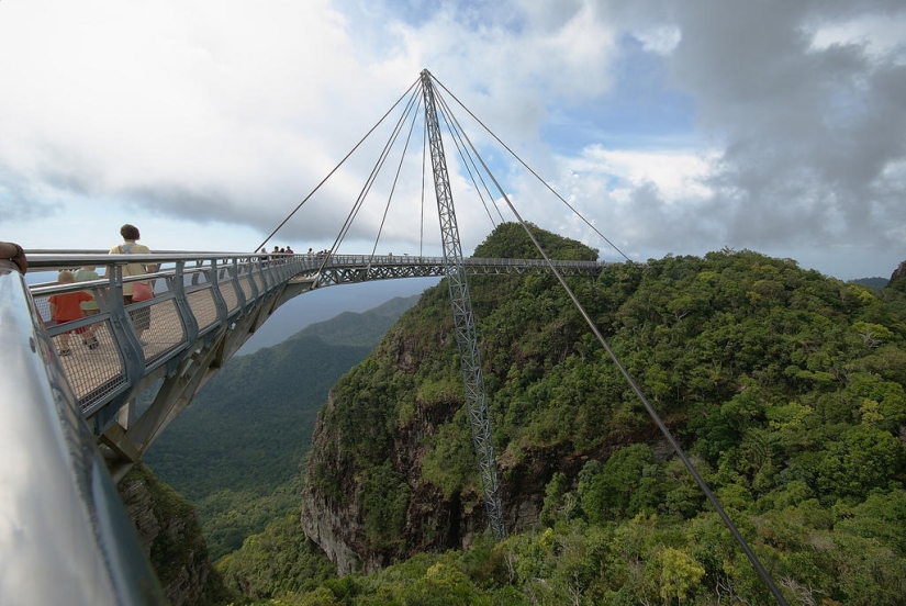 The amazing sky bridge of Langkawi The amazing sky bridge of Langkawi