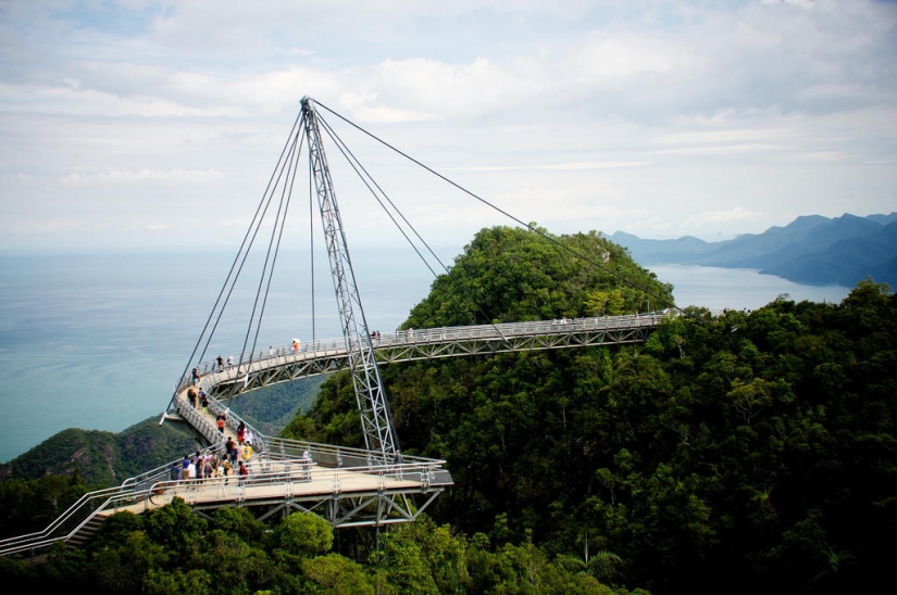 The amazing sky bridge of Langkawi The amazing sky bridge of Langkawi