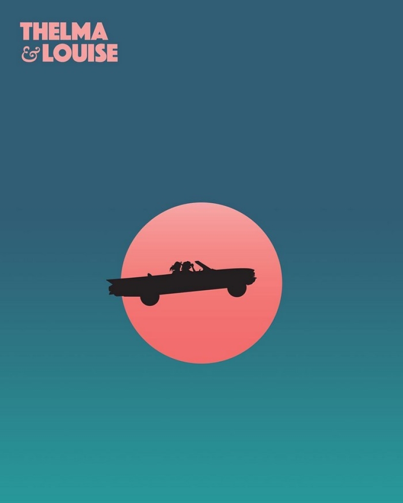 The artist remade film posters of famous films, and it turned out better than the originals