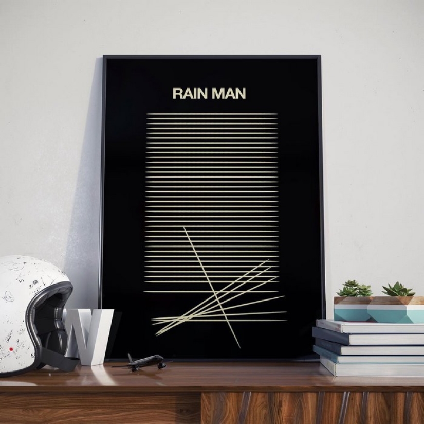 The artist remade film posters of famous films, and it turned out better than the originals