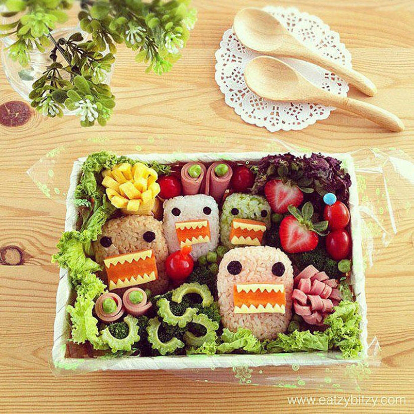 The artist turns dishes into masterpieces