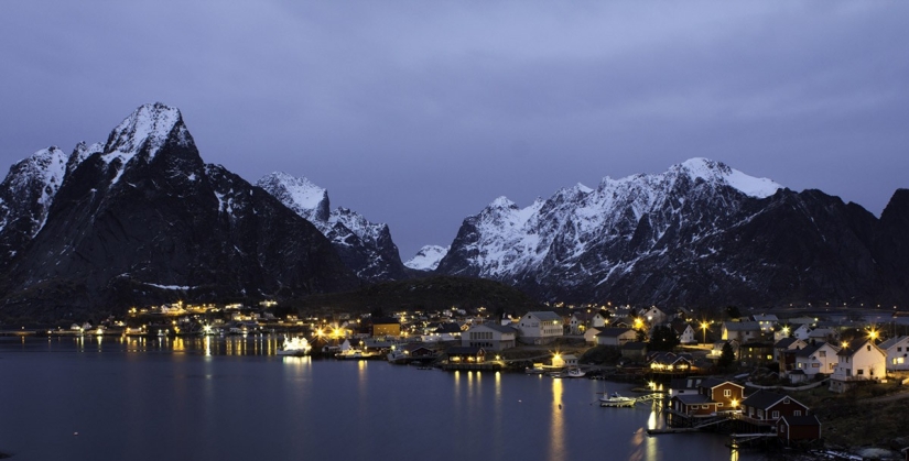 The beauty of Norway. Traveling in the Lofoten Islands The beauty of Norway. Traveling in the Lofoten Islands