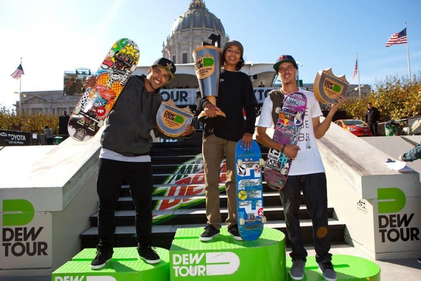The best photos from the finals of the extreme sports Dew Tour-2013