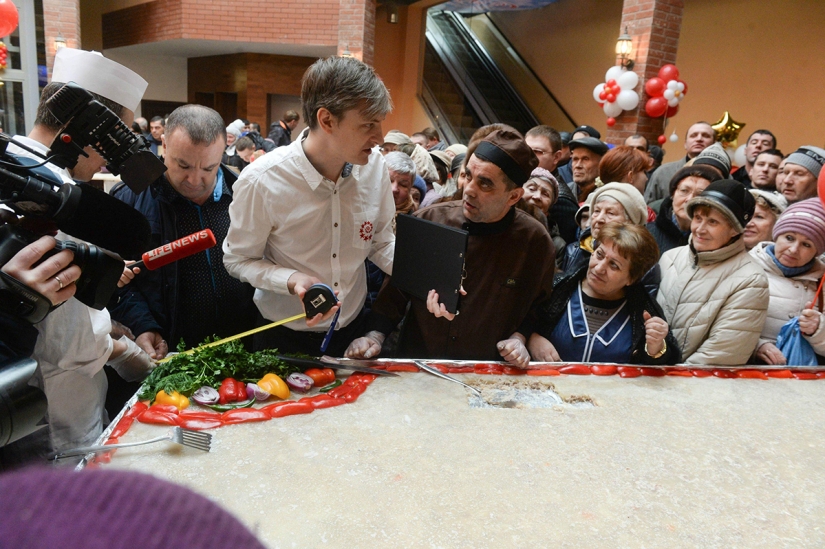 The biggest jelly in the world was prepared in Moscow The biggest jelly in the world was prepared in Moscow