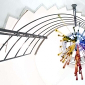 The breathtaking beauty of spiral staircases