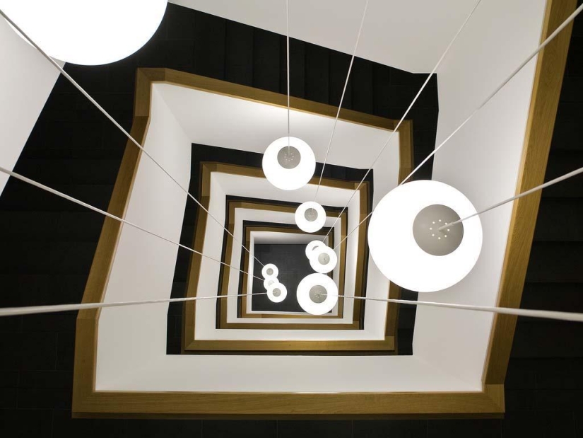 The breathtaking beauty of spiral staircases