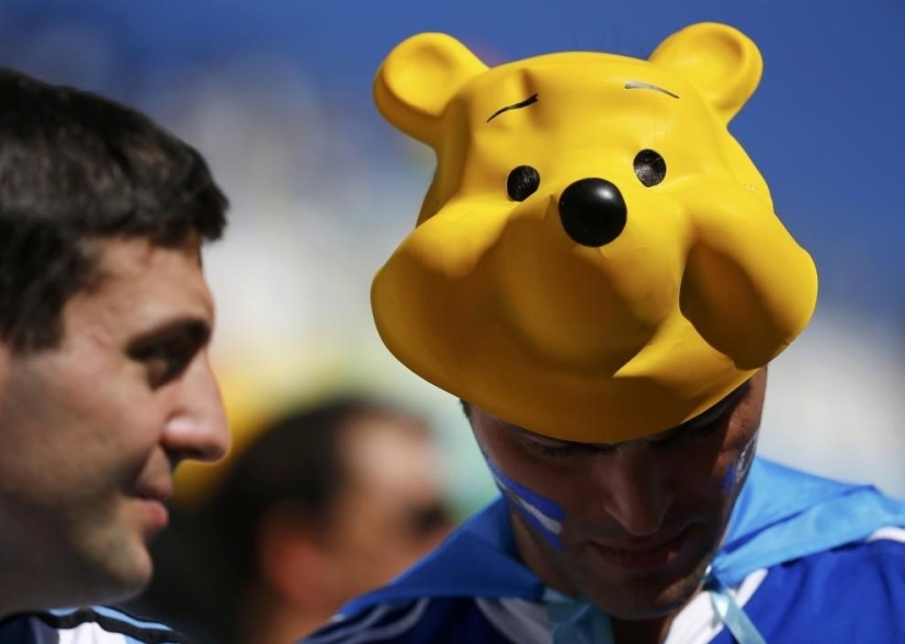 The brightest fans at the 2014 World Cup in Brazil The brightest fans at the 2014 World Cup in Brazil