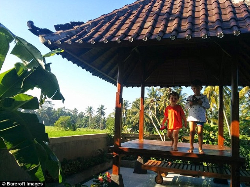 The British family decided not to send their children to school, but to travel around the world with them