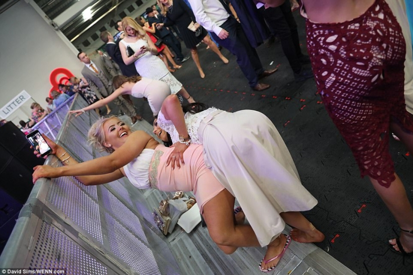 The British ladies are off again. And they didn't come back