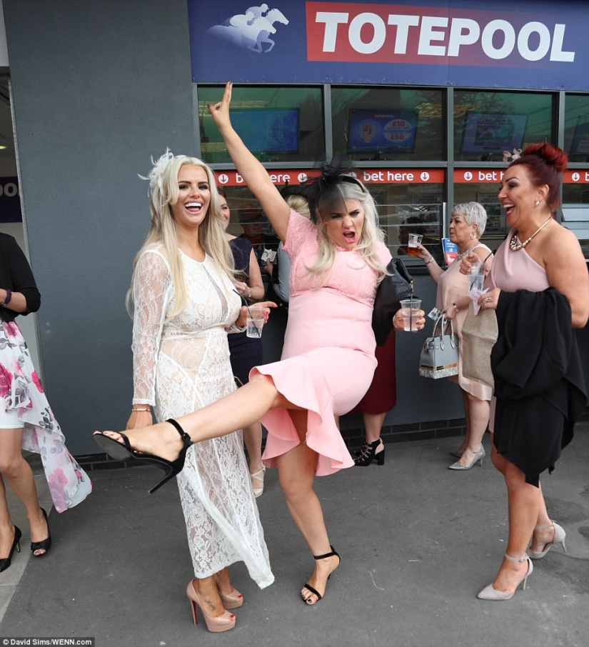 The British ladies are off again. And they didn't come back