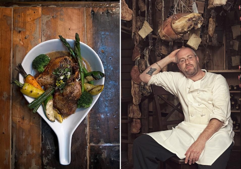 The chef and his work