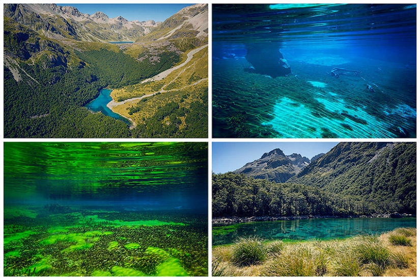 The cleanest lake in the world