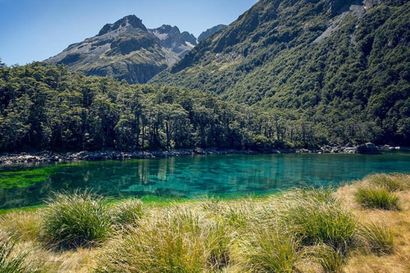 The cleanest lake in the world