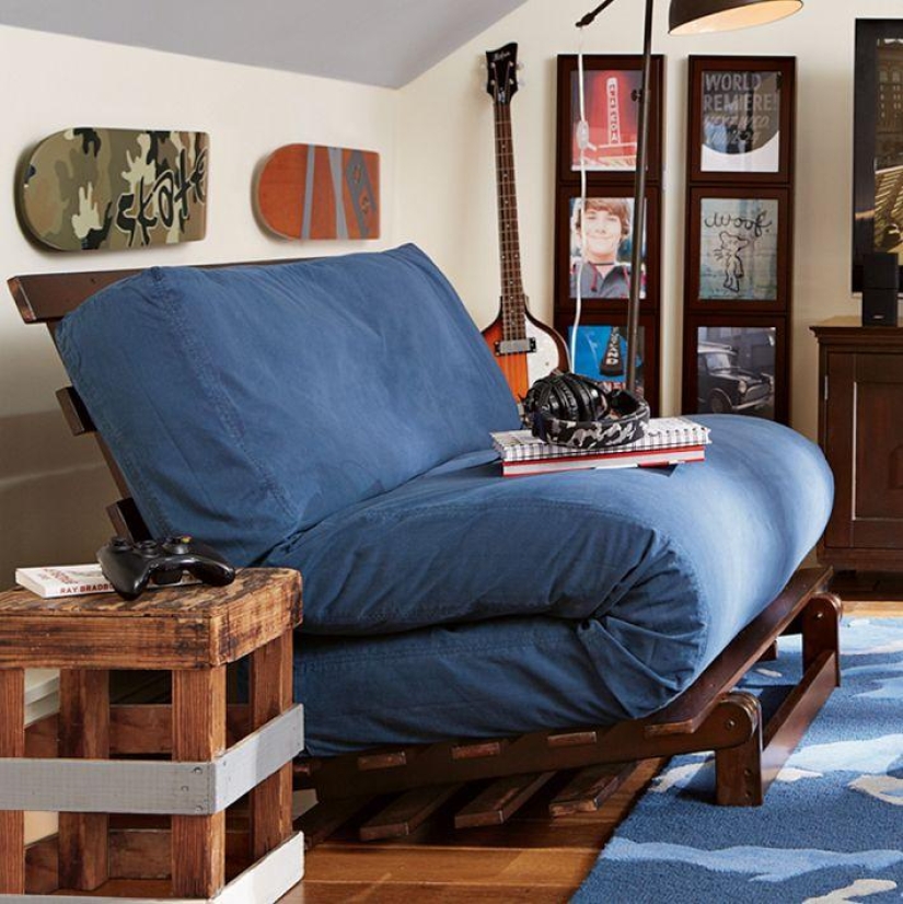 The decoration of the rooms of American teenagers The decoration of the rooms of American teenagers