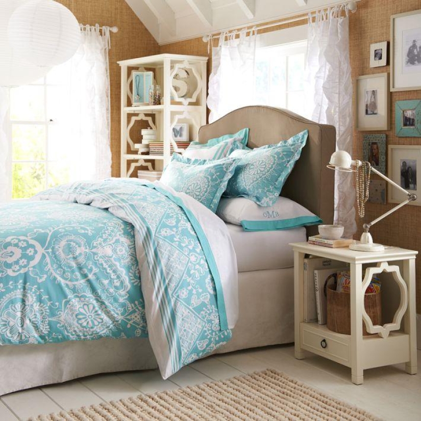 The decoration of the rooms of American teenagers The decoration of the rooms of American teenagers