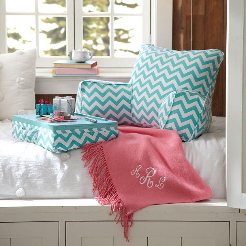 The decoration of the rooms of American teenagers The decoration of the rooms of American teenagers