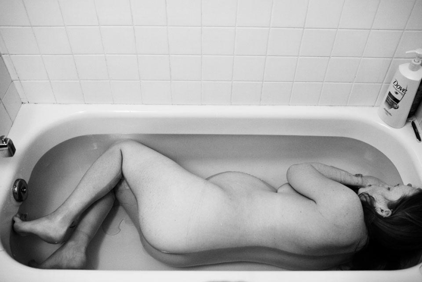 The difficult process of giving birth to a new life