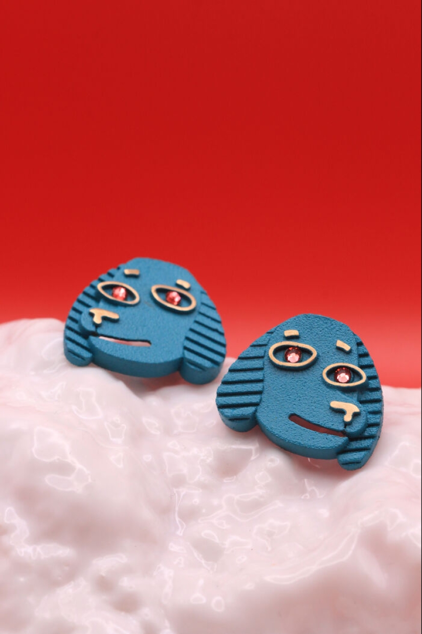 The Extraordinary, Colorful, And Unique World Of Jewelry By Artist Katia Rabey, ‘Rabeyka’