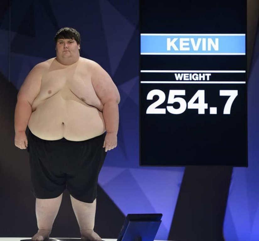 The fattest participant in the Biggest Loser program