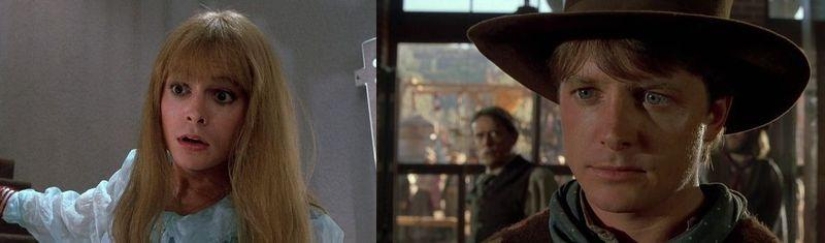 The female role of a male actor