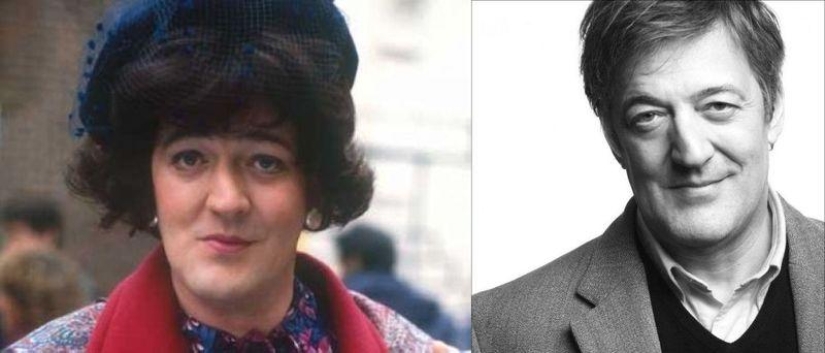 The female role of a male actor