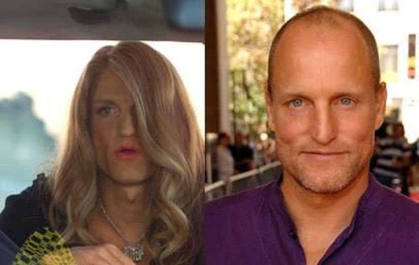 The female role of a male actor