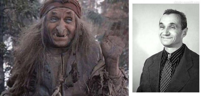 The female role of a male actor