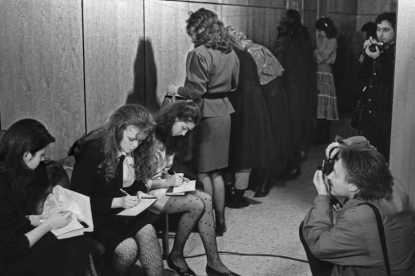 The first beauty contest in the USSR &quot;Moscow Beauty&quot;