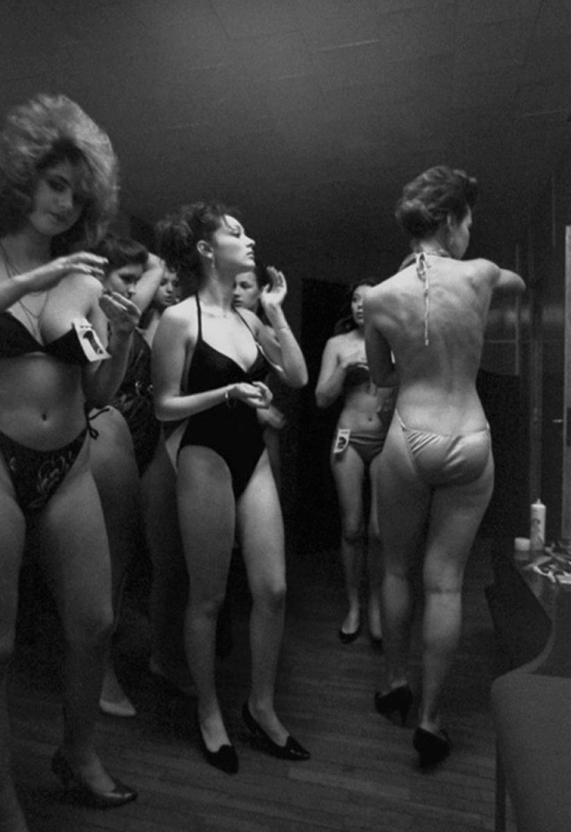 The first beauty contest in the USSR &quot;Moscow Beauty&quot;