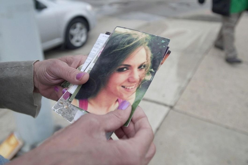 The former Playboy model became a street beggar in her old age