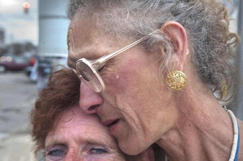 The former Playboy model became a street beggar in her old age