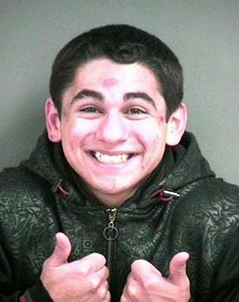 The funniest photos from the police database The funniest photos from the police database