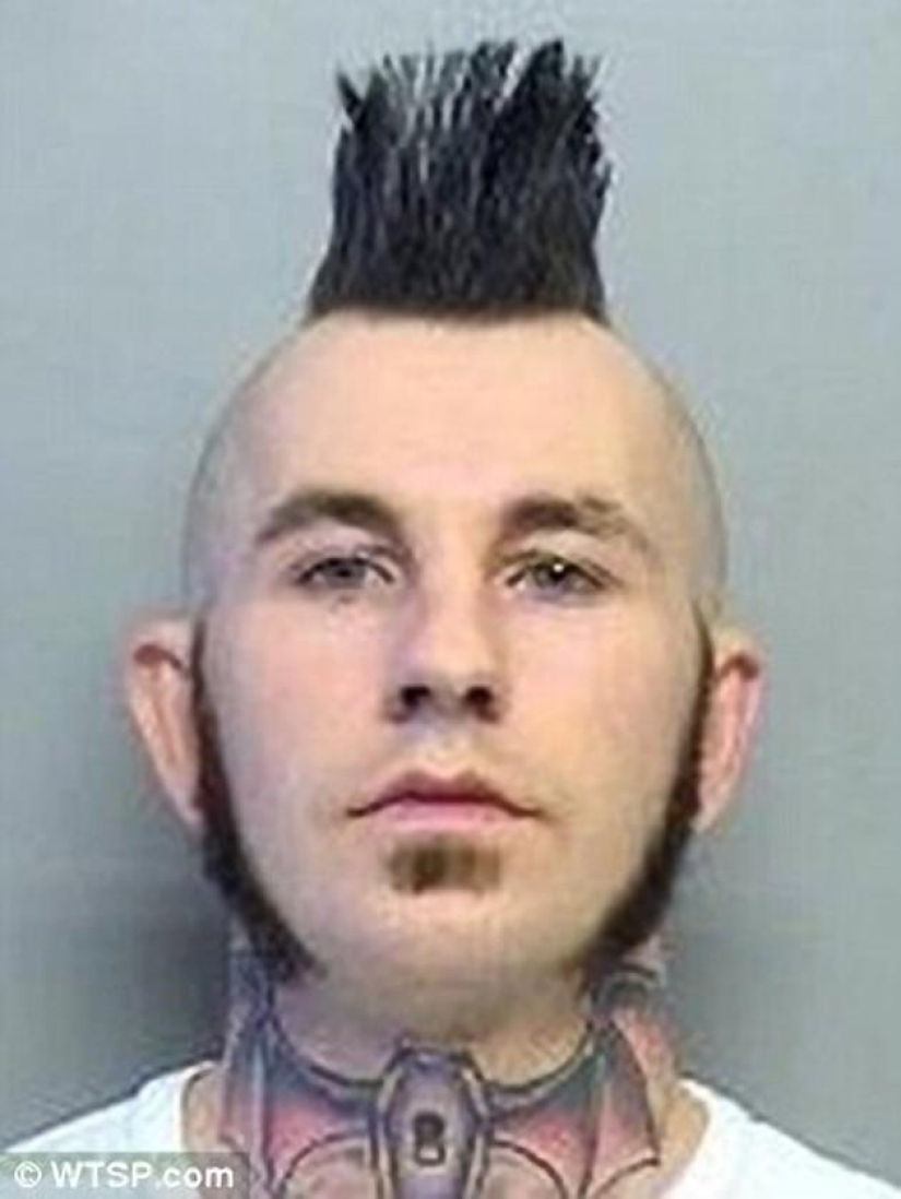 The funniest photos from the police database The funniest photos from the police database