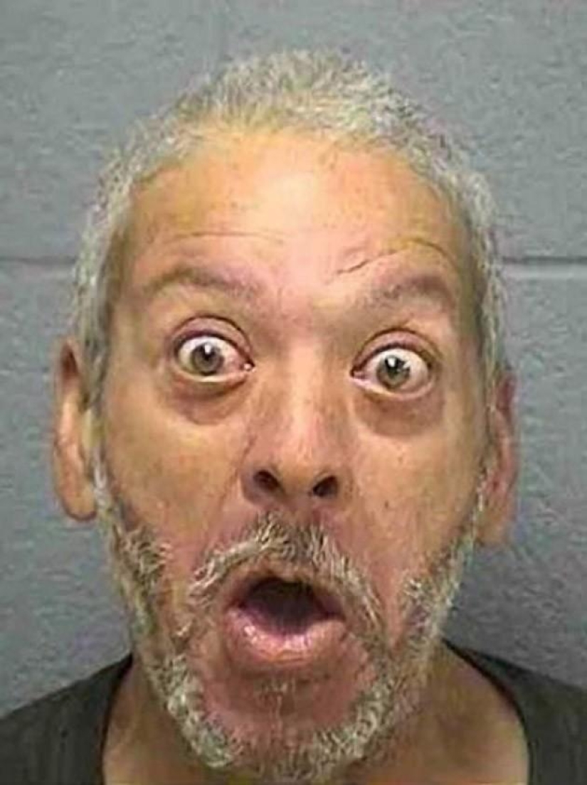 The funniest photos from the police database The funniest photos from the police database