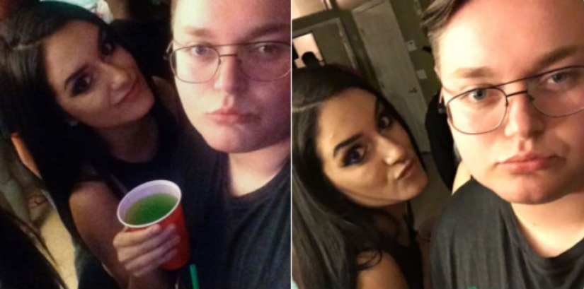 The graduation photo session of this student was clearly a success.