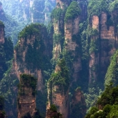 The Hundred Dragons Elevator is the tallest outdoor lift in the world.