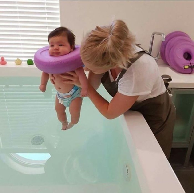 The internet is going crazy for these photos: the world's first baby spa