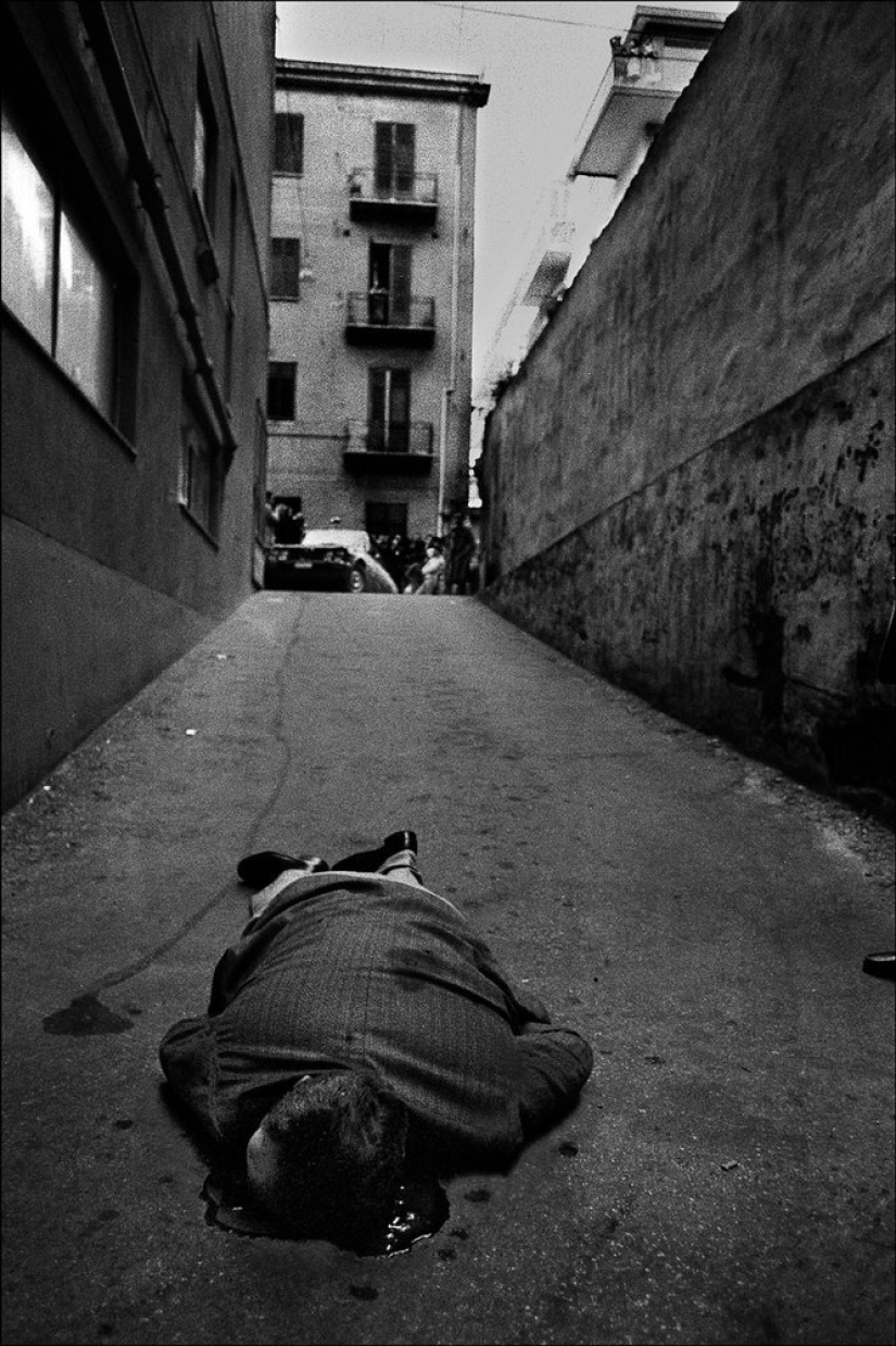 The journalist finally decided to publish materials about the Sicilian mafia