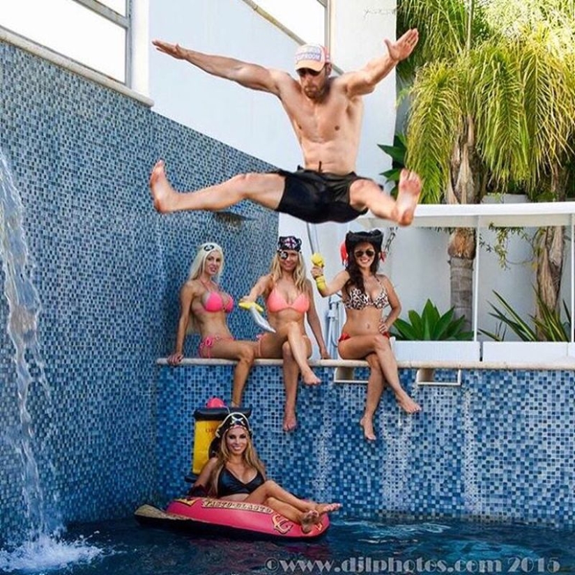 The luxurious life of this married guy can only be envied