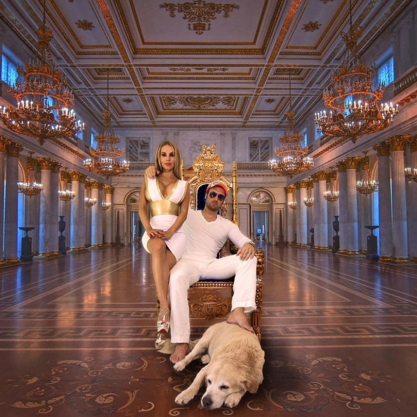 The luxurious life of this married guy can only be envied