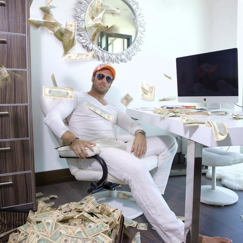 The luxurious life of this married guy can only be envied