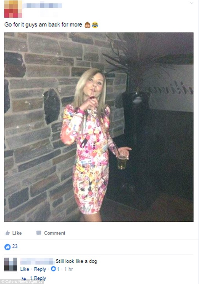 The members of the group "Curse my selfie" upload their photos to the mercy of trolls